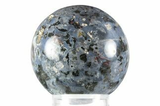 Polished Cosmic Jasper Sphere - Madagascar #241849