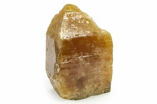 Tabular Golden Barite Crystal - Xiefang Mine, China #242576