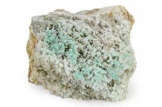 White and Teal Aragonite Formation - Pilhuatepec, Mexico #242650