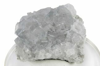 Colorless Cubic Fluorite Crystal Cluster - Annabel Lee Mine #244248