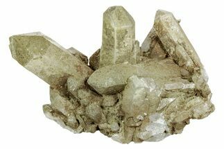 Chlorite Quartz Crystal Cluster - Pakistan #244297