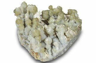 Yellow-Green Chalcedony Stalactite Formation - India #244489