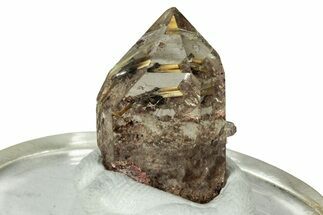 Glassy Rutilated Quartz Crystal - Brazil #244758