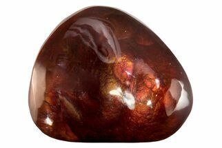 Polished Fire Agate - Calvillo Mines, Mexico #245814