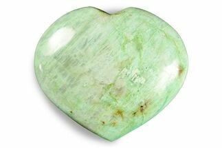 Polished Garnierite Heart - Madagascar #246670