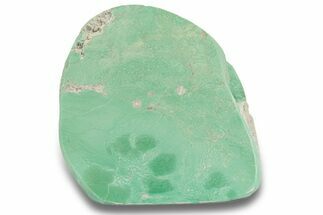 Polished Pastel Green Variscite Section - Amatrice Hill, Utah #248360