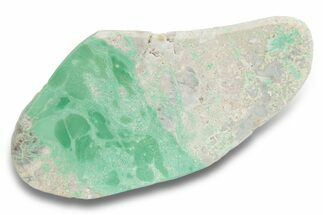 Polished Pastel Green Variscite Section - Amatrice Hill, Utah #248365
