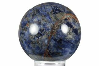 Deep Blue, Polished Sodalite Sphere #241718