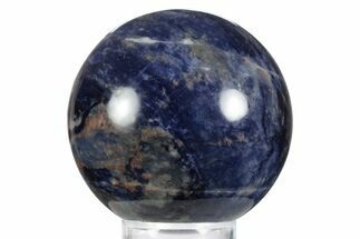 Deep Blue, Polished Sodalite Sphere #241726