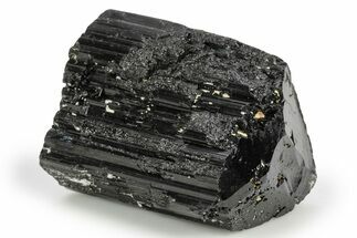 Terminated Black Tourmaline (Schorl) Crystal - Madagascar #248828