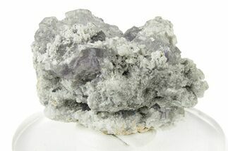 Purple Fluorite with Quartz - Peru #250287