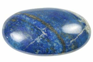 Polished Lapis Lazuli Palm Stone - Pakistan #250663