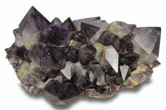 Deep Purple Amethyst Crystal Cluster With Huge Crystals #250744