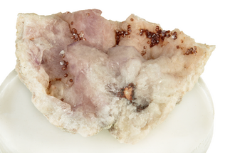 Pale Pink Amethyst With Analcime - Argentina #250540