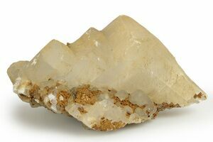 Huge, Apatite Crystals in Orange Calcite - Yates Mine, Quebec (#152176) For  Sale 