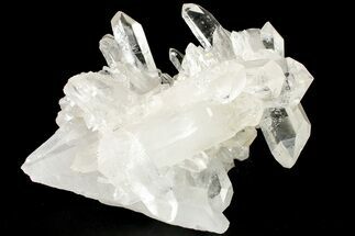 Clear Quartz Crystal Cluster - Brazil #253291
