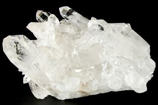 Clear Quartz Crystal Cluster - Brazil #253292
