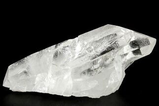 Clear Quartz Crystal Cluster - Brazil #253294