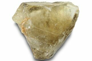 Golden, Twinned Calcite Crystal - Morocco #253416