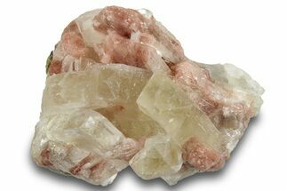 Lustrous Apophyllite With Phantoms - India #253410