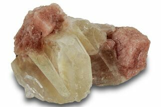 Lustrous Apophyllite With Phantoms - India #253442
