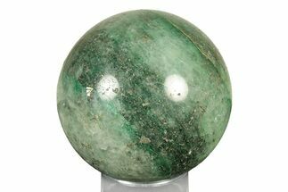 Polished Fuchsite Sphere - Madagascar #251169