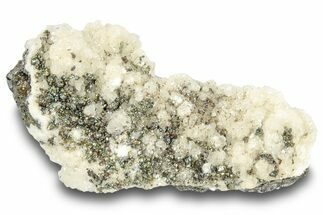 Fluorescet Calcite and Sphalerite on Lustrous Galena - Peru #253391