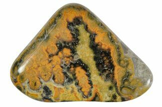 Polished Bumblebee Jasper - Mount Papandayan, Indonesia #247828