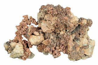 Natural Native Copper Formation - Bagdad Mine, Arizona #254911