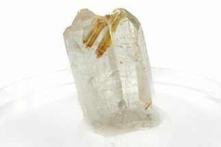 Glassy Rutilated Quartz Crystal - Brazil #255456