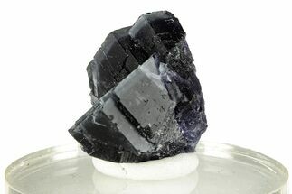 Deep Purple Fluorite Crystal Cluster - Qinglong Mine, China #255744