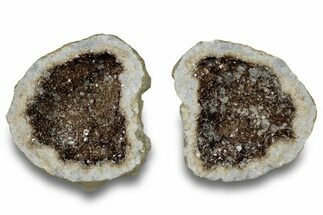 Keokuk Geode with Calcite Crystals - Missouri #255934