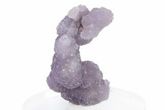 Purple, Sparkly Botryoidal Grape Agate - Indonesia #256462