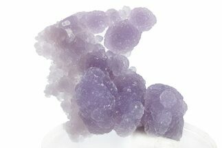 Purple, Sparkly Botryoidal Grape Agate - Indonesia #256471