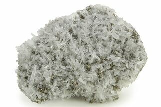 Glassy Quartz Crystals with Pyrite - Peru #257293