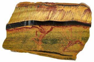 Marra Mamba Tiger's Eye Slab - Mt Brockman ( Billion Years) #258018