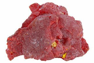 Vibrant-Red Realgar Specimen with Orpiment - Russia #256968