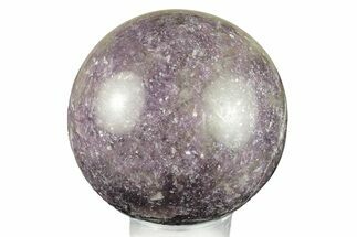 Deep Purple Lepidolite Sphere - Madagascar #258144