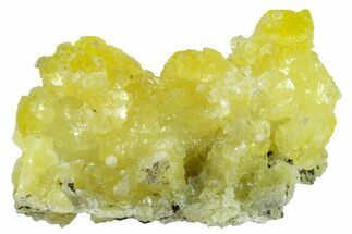 Lemon-Yellow Brucite - Balochistan, Pakistan #258516
