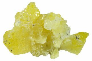 Lemon-Yellow Brucite - Balochistan, Pakistan #258517