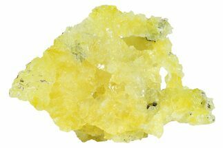 Lemon-Yellow Brucite - Balochistan, Pakistan #258540