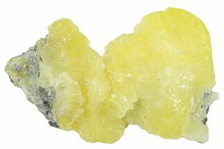Lemon-Yellow Brucite - Balochistan, Pakistan #258563