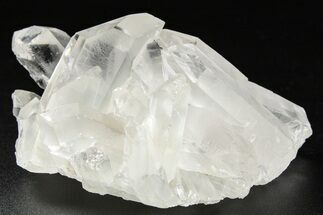 Clear Quartz Crystal Cluster - Brazil #258924