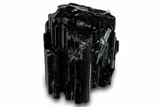 Terminated Black Tourmaline (Schorl) Crystal - Madagascar #261737
