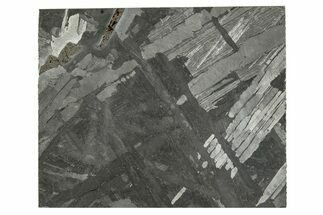 Etched Seymchan Meteorite Slice ( g) - Russia #265001