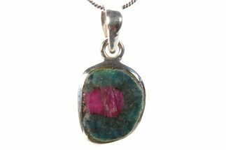 Ruby in Kyanite Pendant (Necklace) - Sterling Silver #265231