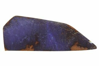 Vivid Blue Boulder Opal Cabochon - Queensland, Australia #269052