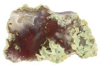 Polished Colorful Moss Agate - Java, Indonesia #271513