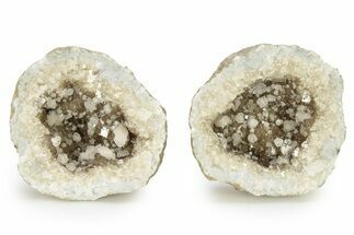 Keokuk Geode with Calcite Crystals - Missouri #274297