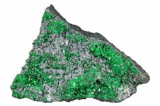 Green Uvarovite (Garnet Group) Cluster - Russia #274394